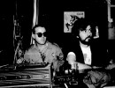 Manuel Navarro y yo en Gasolinera, Valencia (X. Espert, 1985)