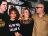 Carles Xavier, Teyma y Mónica Merino en la trastienda de Roxy Club (2001)